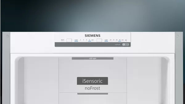 iQ300 Frigo-congelatore combinato da libero posizionamento 186 x 60 cm Inox-easyclean - immagine 5