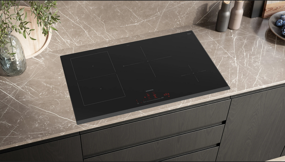 Siemens iQ500 ED851HSB1E piano cottura Nero Da incasso 80 cm Piano cottura a induzione 4 Fornello(i) - immagine 4