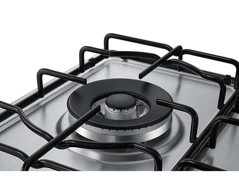 Samsung NA75M3130AS Nero, Acciaio inossidabile Da incasso Gas 5 Fornello(i) - immagine 5