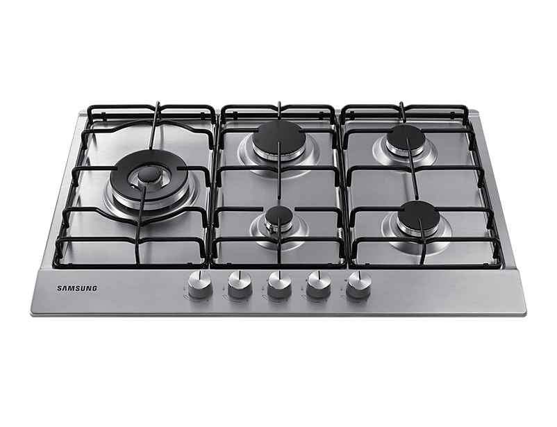 Samsung NA75M3130AS Nero, Acciaio inossidabile Da incasso Gas 5 Fornello(i) - immagine 3