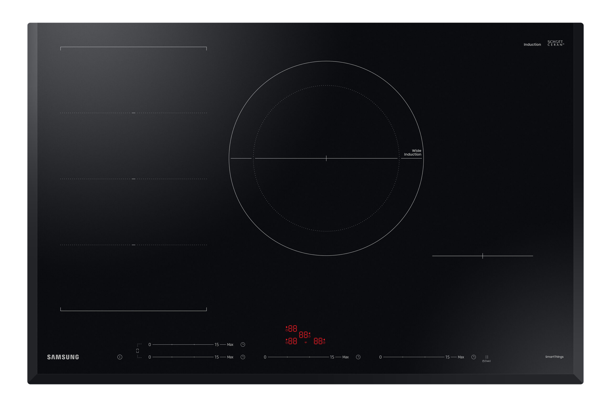 Samsung Piano a Induzione Slim Fit 80cm NZ84C6057KK