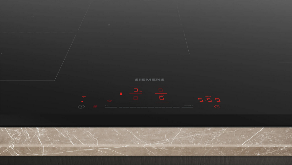 Siemens iQ500 ED851HSB1E piano cottura Nero Da incasso 80 cm Piano cottura a induzione 4 Fornello(i) - immagine 3