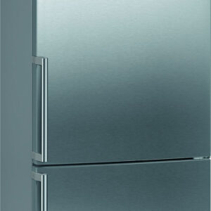 Siemens iQ300 KG49NXIEP frigorifero con congelatore Libera installazione 438 L E Acciaio inossidabile