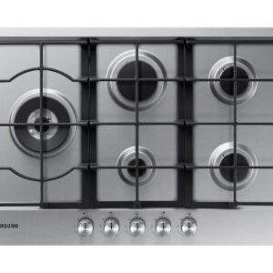 Samsung NA75J3030AS Acciaio inossidabile Da incasso 75 cm Gas 5 Fornello(i)