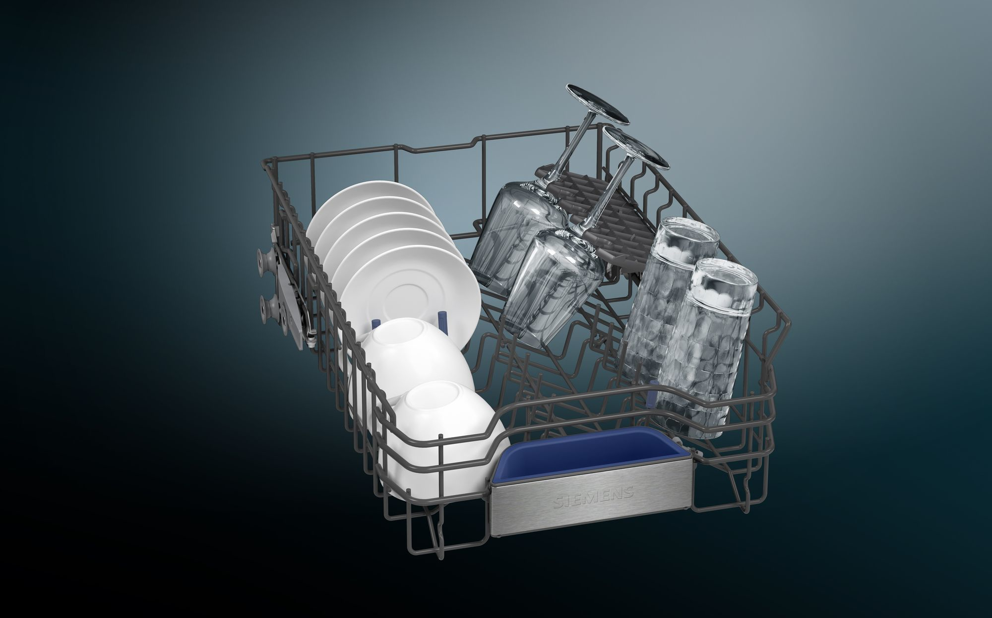 Siemens iQ500 SR25ZI11ME lavastoviglie Libera installazione 10 coperti C - immagine 5