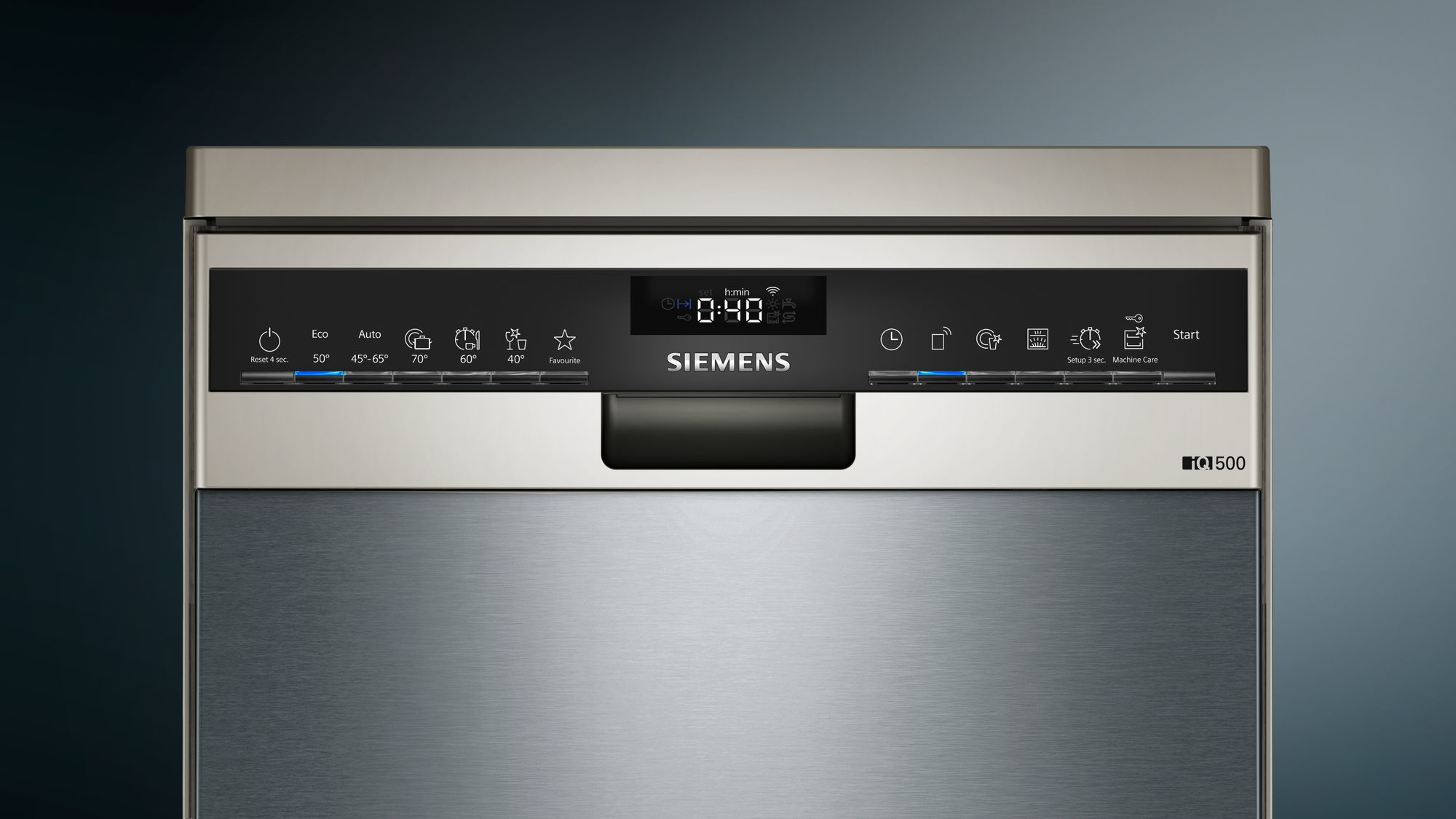 Siemens iQ500 SR25ZI11ME lavastoviglie Libera installazione 10 coperti C - immagine 3