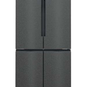 Siemens iQ500 KF96NAXEA frigorifero side-by-side Libera installazione 605 L E Nero, Acciaio inossidabile