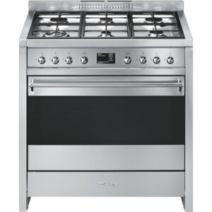 CUCINA SMEG 6 FUOCHI 3V INOX A1-9