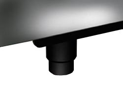 SMEG N°4 PIEDINI NERI X CUCINA SMEGINEKITPD