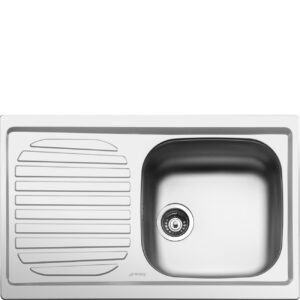 SMEG LAVELLO MONO 79CM 1BOWL LEFT LYP791S