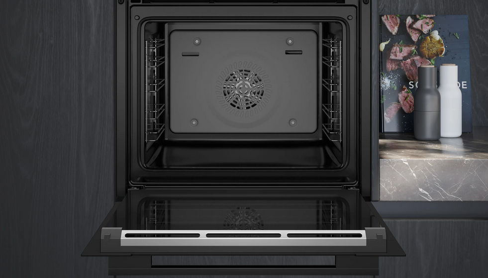 Siemens iQ700 HB734G1B1 forno 71 L 3600 W A+ Nero - immagine 3