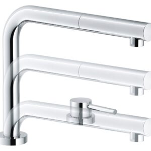 Franke ACTIVE WINDOW DOCCIA Miscelatore cucina sottofinestra con doccetta - cromo