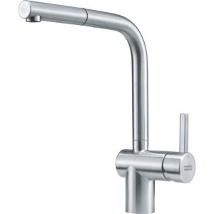 Franke ATLAS NEO DOCCIA WINDOW Miscelatore cucina sottofinestra con doccetta - inox satinato