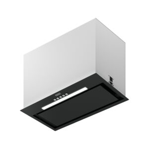 Franke FBFE BK MATT A52 Box Cappa sottopensile cm. 52 - black matt/cristallo nero