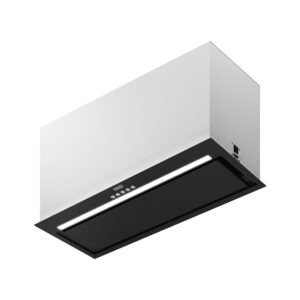 Franke FBFE BK MATT A70 Box Cappa sottopensile cm. 70 - black matt/cristallo nero