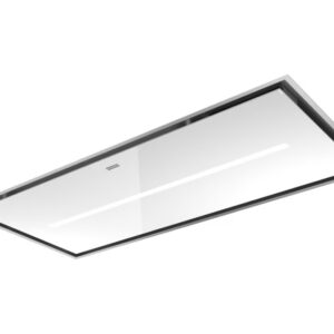 Franke FCMY 120 C WHG A AH Mythos Air Hub Cappa a soffitto cm. 120 - cristallo bianco
