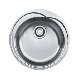 Franke ROX 610-41 Rotondo Lavello rotondo 1 vasca incasso ø 51 - inox satinato