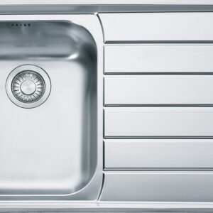 Franke NEX 611 Neptune Lavello 1 vasca incasso 86 x 51 con gocciolatoio destro - inox satinato