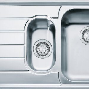 Franke NEX 651 Neptune Lavello 1 vasca e 1/2 incasso 100 x 51 con gocciolatoio sinistro - inox satinato