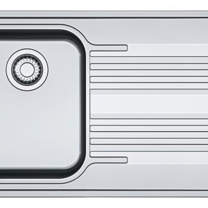 Franke SRX 611-86 Smart Lavello 1 vasca incasso 86 x 50 con gocciolatoio destro - inox