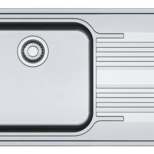 Franke SRX 611-86 LB Smart Lavello 1 vasca incasso 86 x 50 con gocciolatoio destro - inox satinato