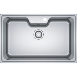 Franke BCX 610-81 Bell Lavello 1 vasca incasso 81 x 51 cm - inox satinato