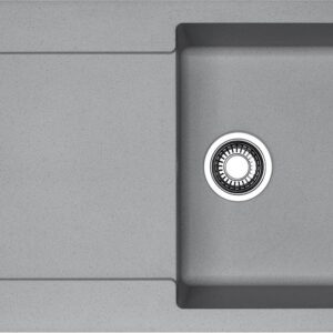 Franke MRG 611 Maris Lavello 1 vasca incasso 78 x 50 con gocciolatoio reversibile - stone grey