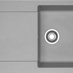 Franke MRG 611-L Maris Lavello 1 vasca incasso 97 x 50 con gocciolatoio reversibile - stone grey