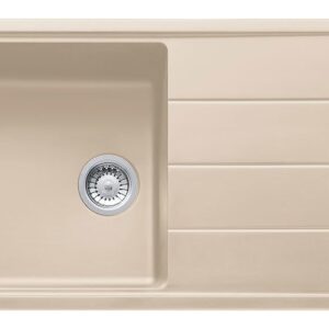Franke BFG 611-97 Boston Lavello 1 vasca incasso 97 x 50 con gocciolatoio reversibile - avena