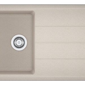 Franke BFG 611-86 Boston Lavello 1 vasca incasso 86 x 50 con gocciolatoio reversibile - sahara
