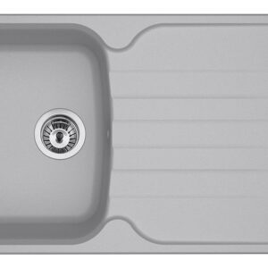 Franke AZG 611-86 Antea Lavello incasso 86 x 50 alluminio - gocciolatoio reversibile