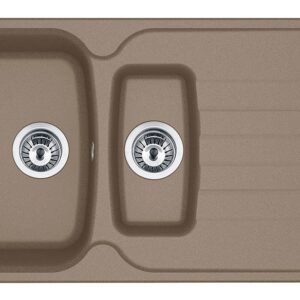 Franke AZG 651 Antea Lavello incasso 97 x 50 ostrica - gocciolatoio reversibile