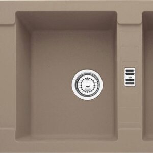 Franke MRG 621 Maris Lavello 2 vasche incasso 116 x 50 con gocciolatoio reversibile - oyster