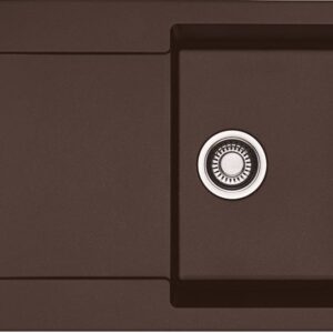 Franke MRG 611 Maris Lavello incasso 78 x 50 marrone scuro - gocciolatoio reversibile