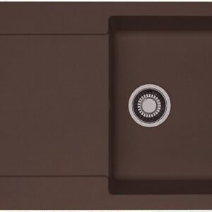 Franke MRG 611-L Maris Lavello incasso 97 x 50 marrone scuro - gocciolatoio reversibile