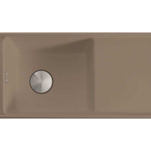Franke SYG 611 Style Lavello 1 vasca incasso 97 x 45 con gocciolatoio reversibile - oyster