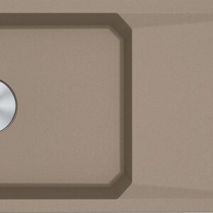 Franke FXG 611-100 Fx Lavello 1 vasca incasso 100 x 50 con gocciolatoio reversibile - oyster