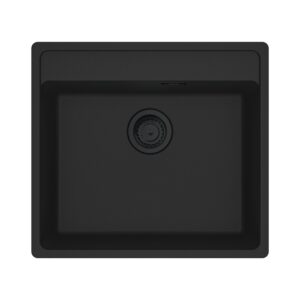 Franke MRG 610-52 TL Maris Lavello 1 vasca sopratop 56 x 51 cm - black matt