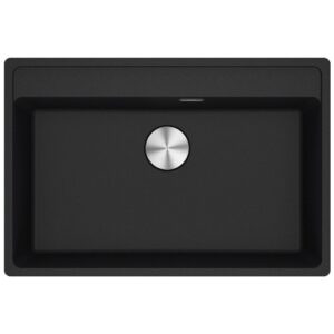 Franke MRG 610-72 TL Maris Lavello 1 vasca sopratop 76 x 51 - nero