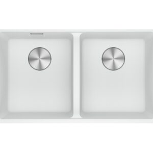 Franke MRG 620-35-35 Maris Lavello 2 vasche incasso 76 x 44 - bianco