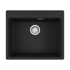 Franke MRG 610-54 TL Maris Lavello 1 vasca sopratop 59 x 50 cm - black matt