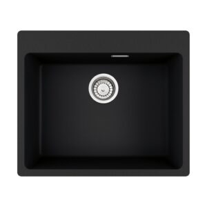 Franke MRG 610-54 TL Maris Lavello 1 vasca sopratop 59 x 50 - nero