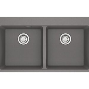Franke MRG 620-39-39 TL Maris Lavello 2 vasche incasso 86 x 50 - stone grey