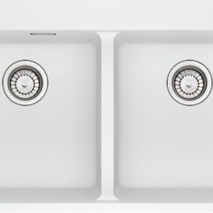 Franke MRG 620-39-39 TL Maris Lavello 2 vasche incasso 86 x 50 - bianco