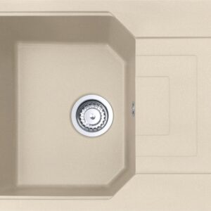 Franke UBG 611-62 Urban Lavello 1 vasca incasso 62 x 50 cm con gocciolatoio reversibile - avena