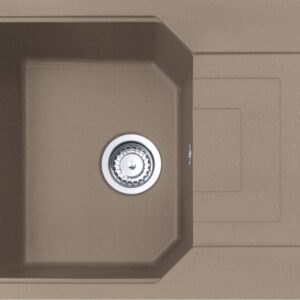 Franke UBG 611-62 Urban Lavello 1 vasca incasso 62 x 50 cm con gocciolatoio reversibile - oyster