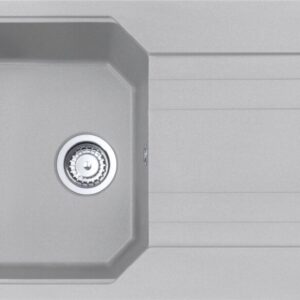 Franke UBG 611-86 Urban Lavello 1 vasca incasso 86 x 50 cm con gocciolatoio reversibile - alluminio