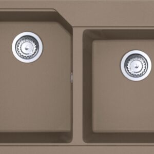 Franke UBG 620-78 Urban Lavello 2 vasche incasso 78 x 50 cm - oyster