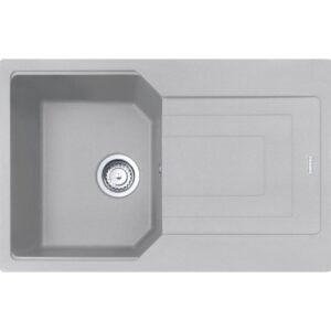 Franke UBG 611-78 Urban Lavello 1 vasca incasso 78 x 50 cm con gocciolatoio reversibile - alluminio