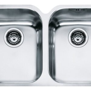 Franke AMX 120 Lavello 2 vasche sottotop 72 x 40 - inox satinato